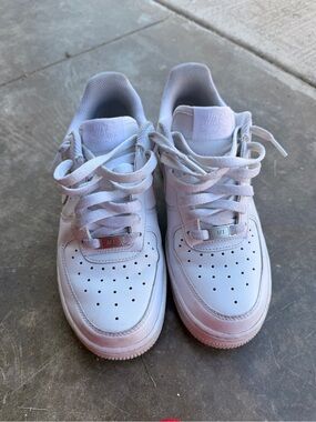 Nike White Low-Top Sneakers